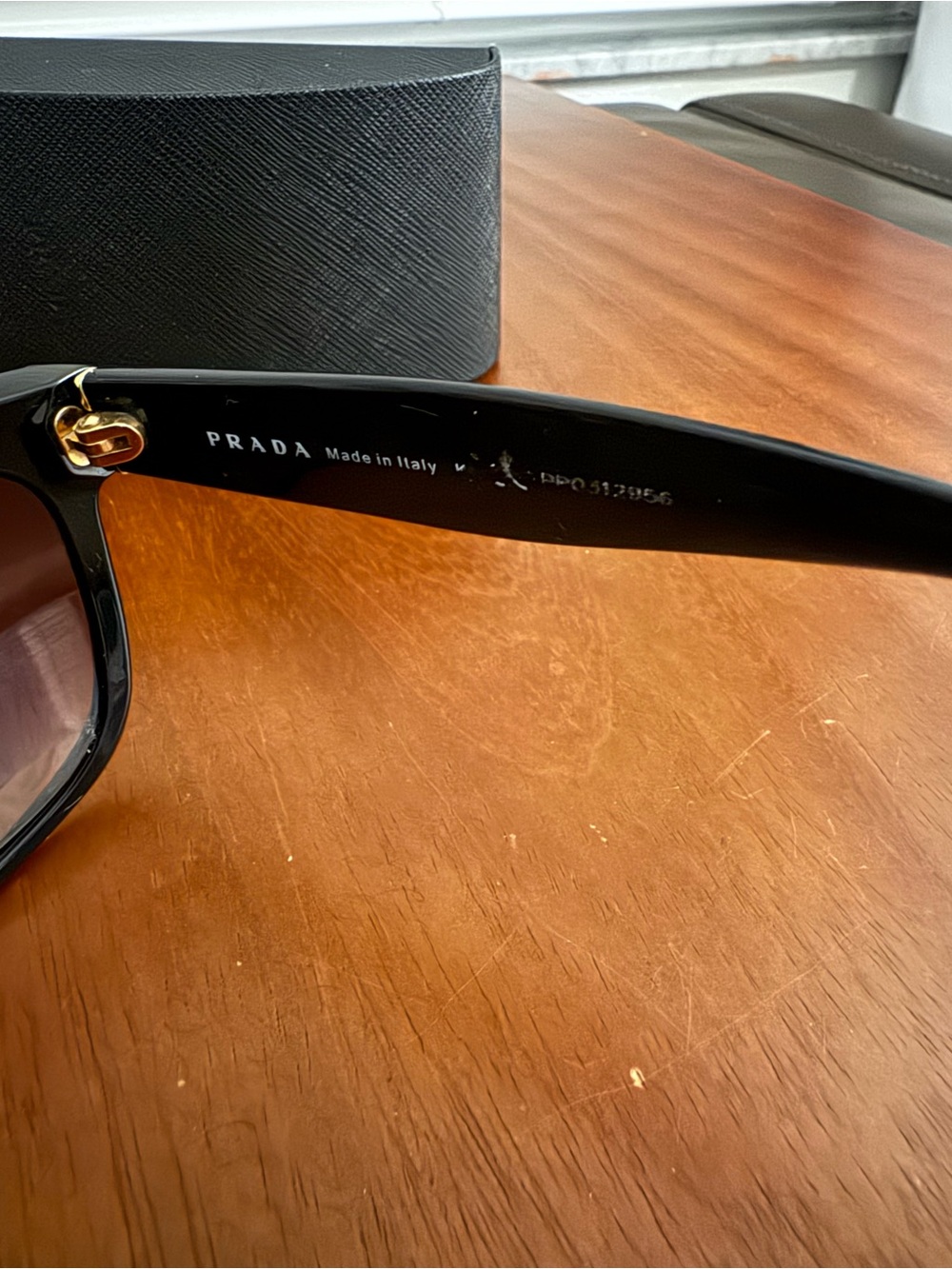 Prada Black Sunglasses - Picture 5 of 5